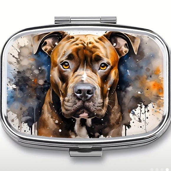 Portable Mirrored Medicine Case for Pockets & Purses NEW - Picture 11 of 15